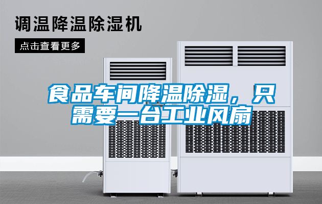 食品車間降溫除濕，只需要一臺(tái)工業(yè)風(fēng)扇