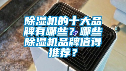 除濕機(jī)的十大品牌有哪些？哪些除濕機(jī)品牌值得推薦？