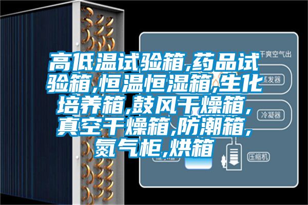 高低溫試驗(yàn)箱,藥品試驗(yàn)箱,恒溫恒濕箱,生化培養(yǎng)箱,鼓風(fēng)干燥箱,真空干燥箱,防潮箱,氮?dú)夤?烘箱