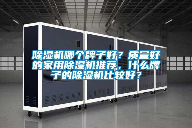 除濕機哪個牌子好？質(zhì)量好的家用除濕機推薦，什么牌子的除濕機比較好？