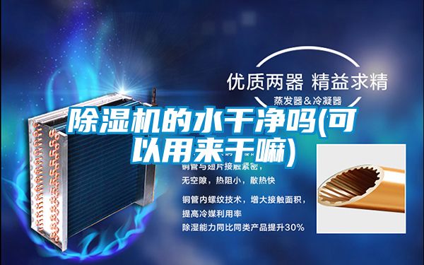 除濕機(jī)的水干凈嗎(可以用來干嘛)