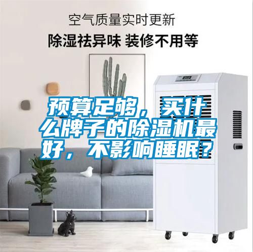 預(yù)算足夠，買什么牌子的除濕機(jī)最好，不影響睡眠？