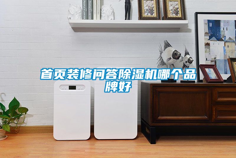 首頁裝修問答除濕機(jī)哪個(gè)品牌好