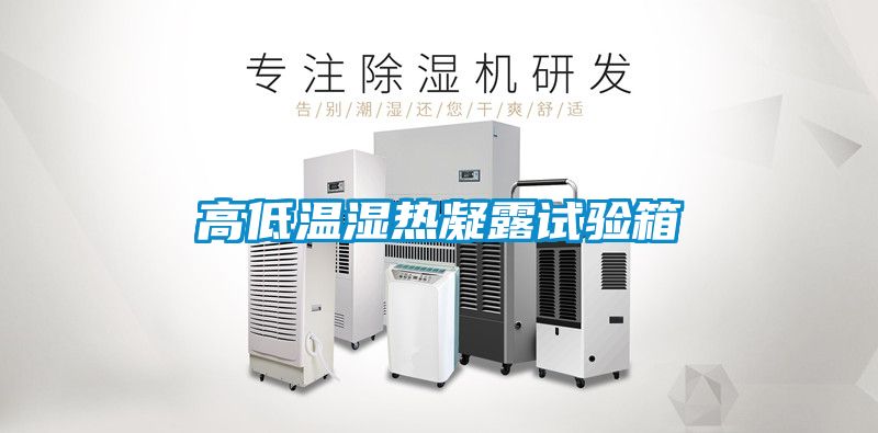 高低溫濕熱凝露試驗(yàn)箱